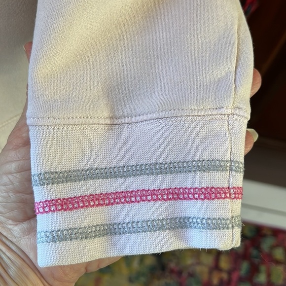 North Face GUC Full zip Hoodie Light lavender/ light gray Size L - Picture 15 of 15